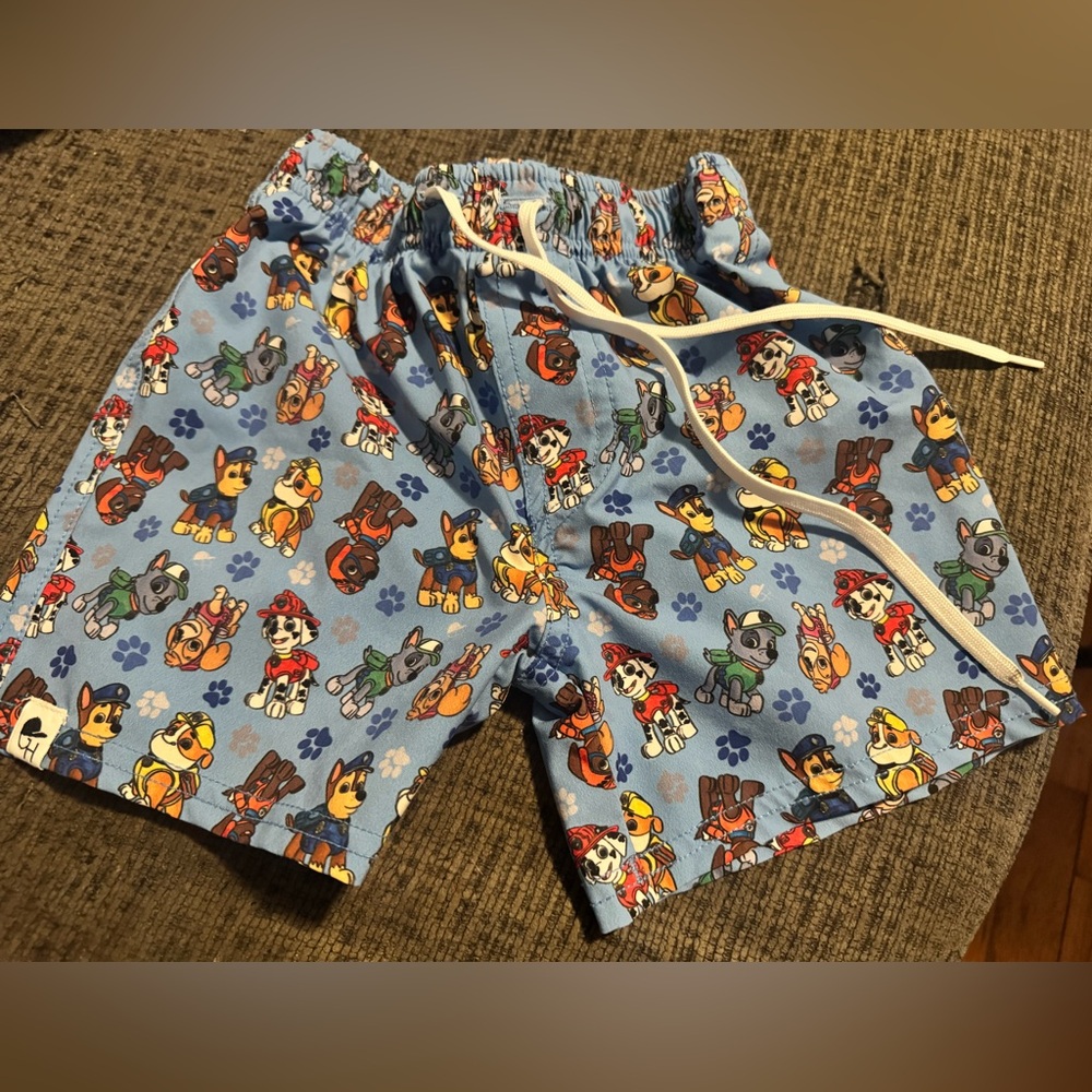 George Hats Blue Paw Patrol Kids Hybrid Swim Shorts